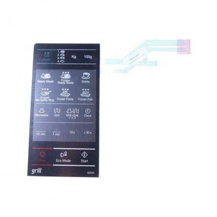 Samsung Microwave Oven Touch Control Panel - DE34-00401D