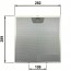 Металевий жировий фільтр для кухонної витяжки - 1330063586